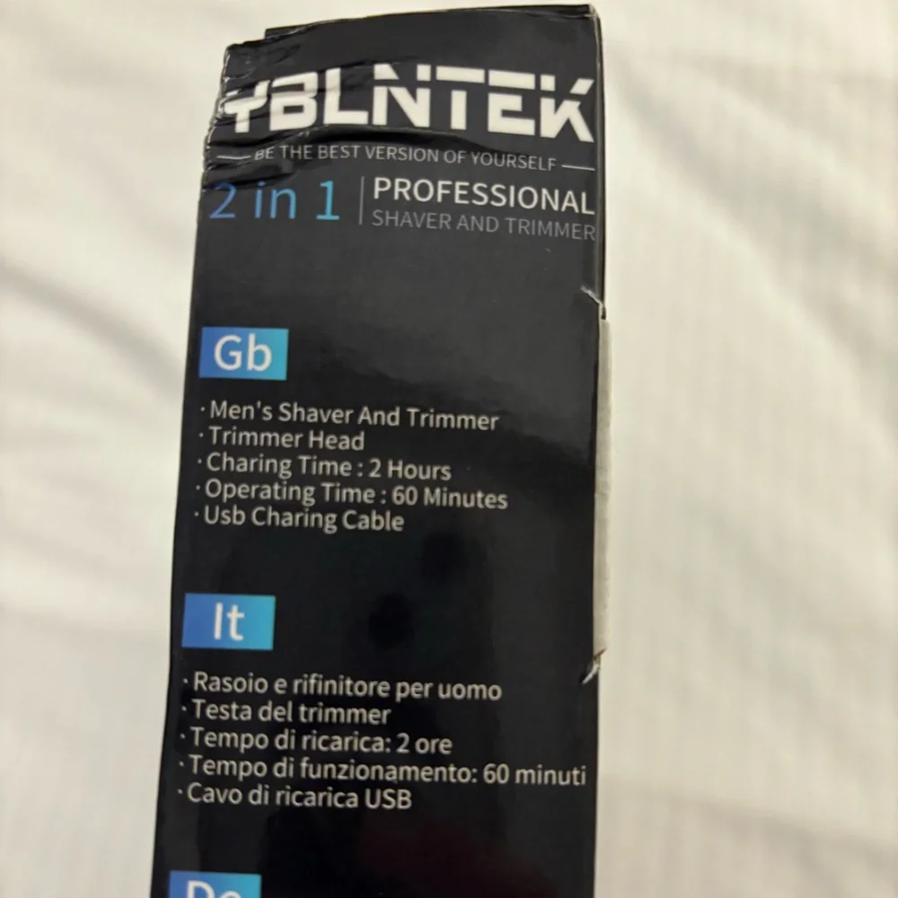 2 in 1 Professional Men's Electric Shaver‎ and Trimmer